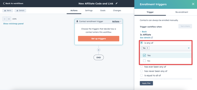 HubSpot Workflow