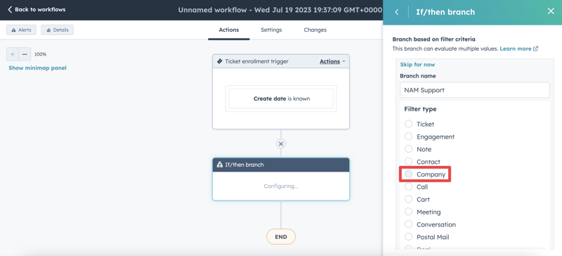 How to Assign a business profile to a ticket with Timerman