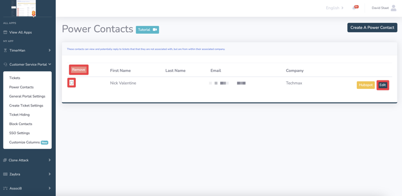 How to allow a contact to view all company tickets in the customer service portal