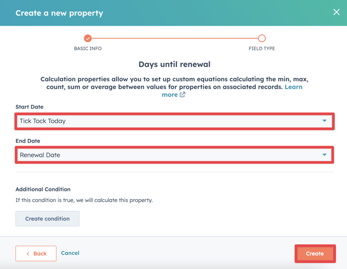 How to create a time left until property in HubSpot
