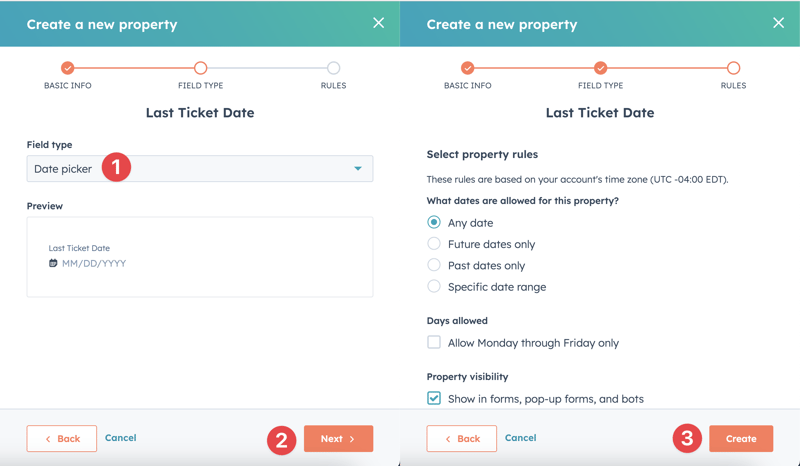 HubSpot How to calculate the time between two events