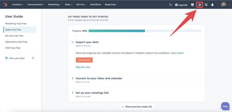 How to calculate how much time is left in a subscription in HubSpot