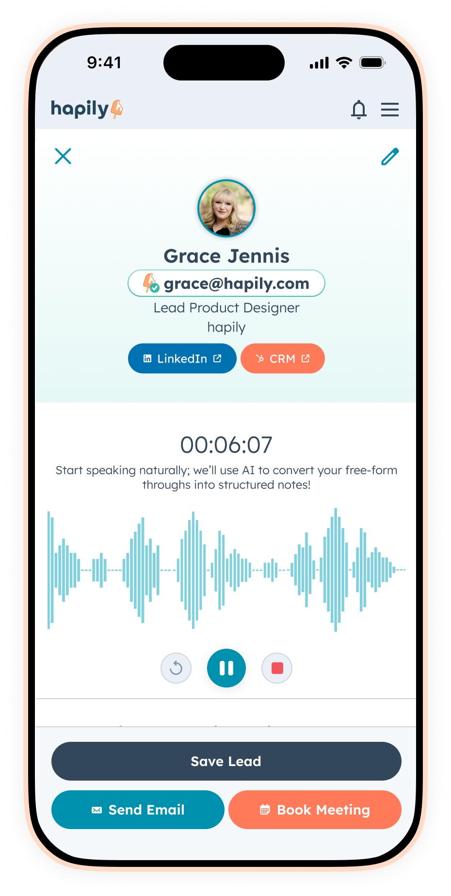 Capture Event Conversations Faster with AI Voice Notes and Instant Actions