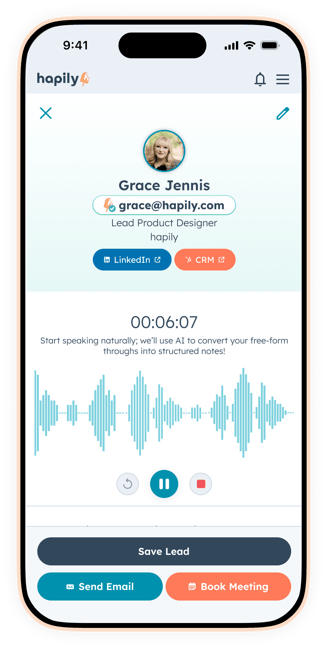 AI Voice Notes Dictation In Progress