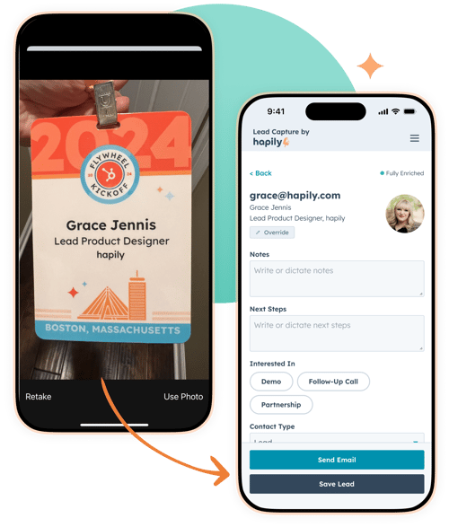 Mobile Lead Capture with Circle 2x