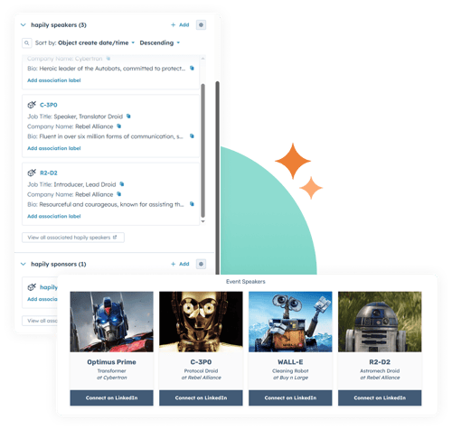 Speaker and Sponsor Management with Circle 2x