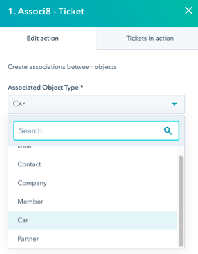 Choosing the Car object