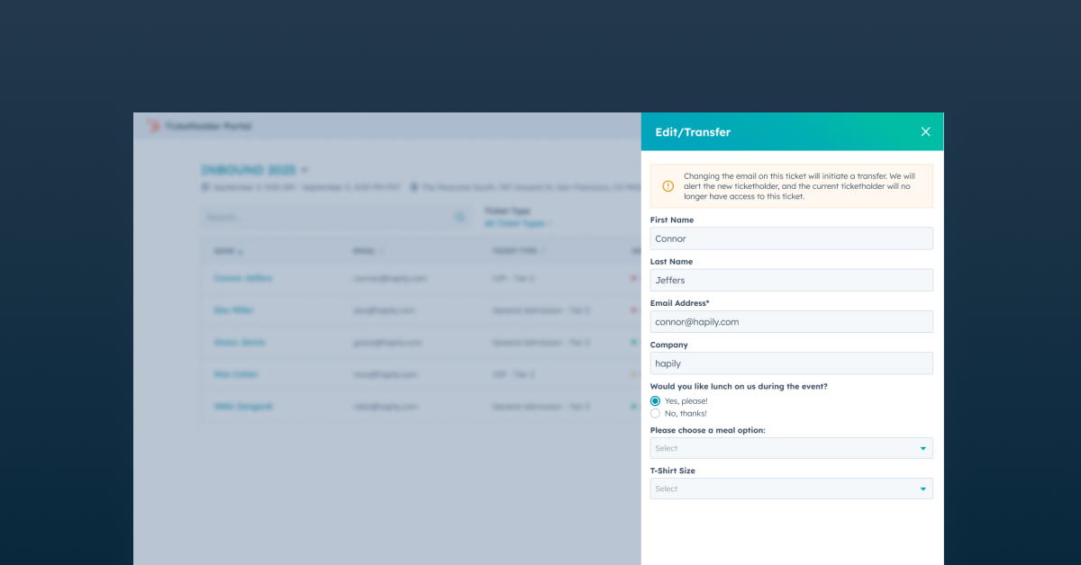 Give Attendees More Control After Registration with a Self-Serve Portal
