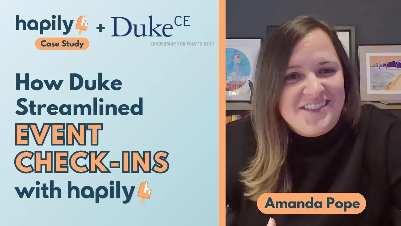 How Duke Streamlined Global Event Management with event•hapily + HubSpot