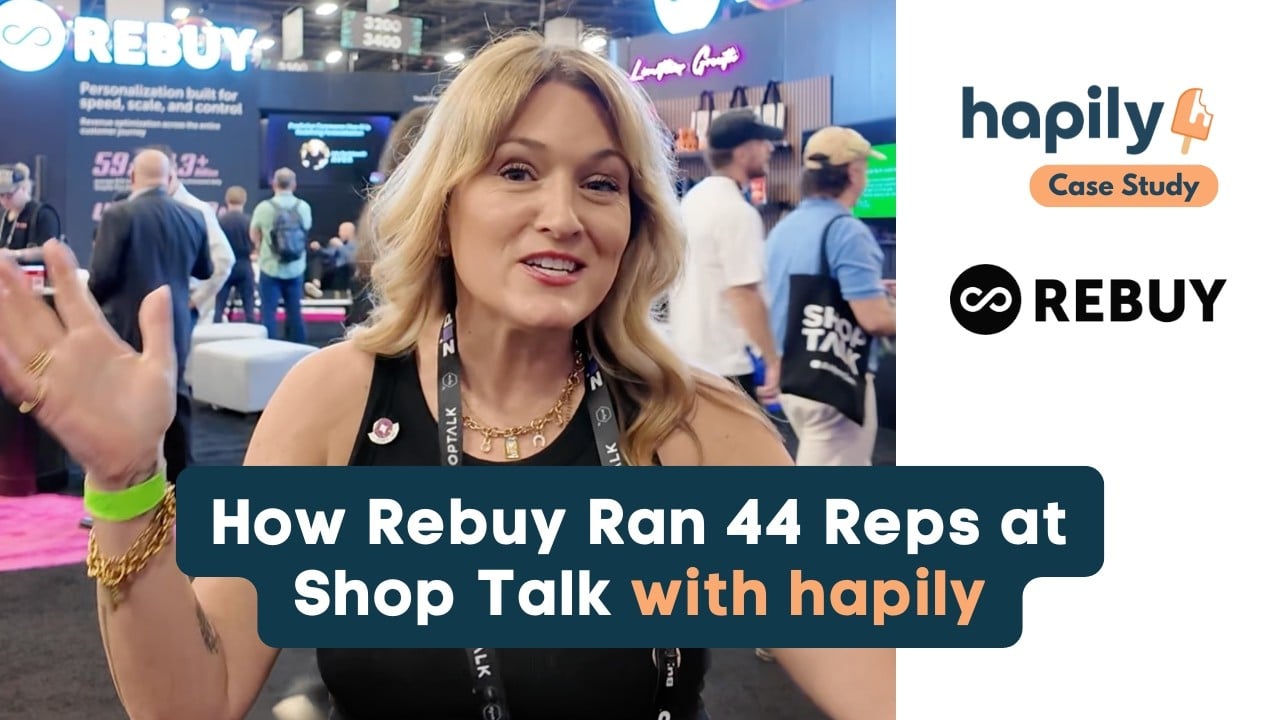 How Rebuy Turned Their Biggest Show of the Year Into Trackable Pipeline in HubSpot